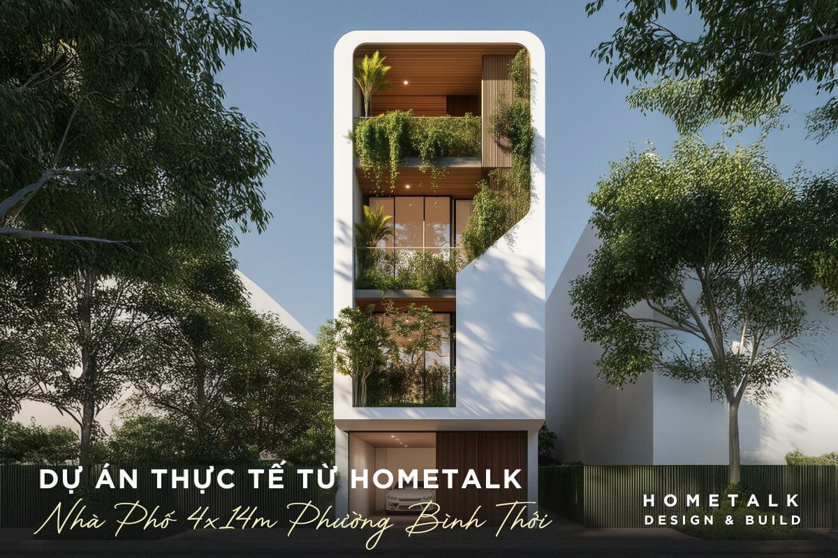 du an thiet ke va xay dung tron goi nha pho 4x14m 1 tret 3 lau cua hometalk tai binh thoi