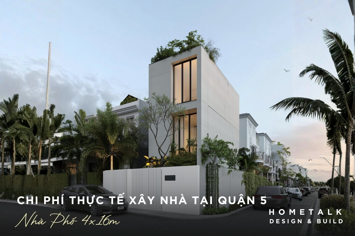 du an xay nha 4 × 16 m phuong an dong quan 5 ket hop nha o va kinh doanh tang tret