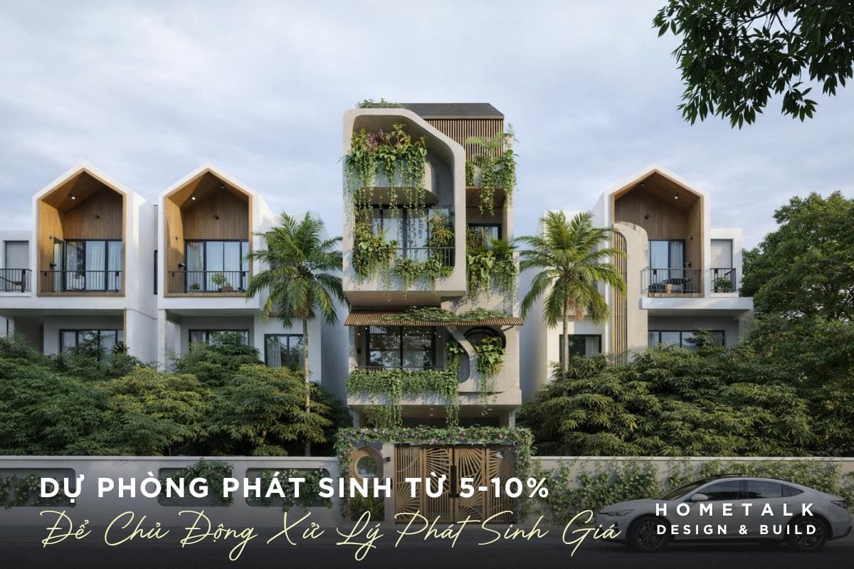 du phong phat sinh tu 5 - 10% de chu dong xu ly bien dong gia va thay doi trong thi cong