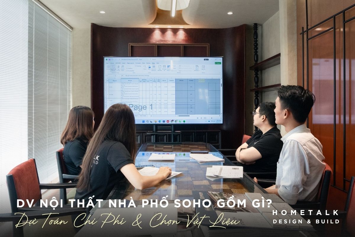Dự toán chi phí, chọn vật liệu giúp hạn chế phát sinh trong quá trình thi công nội thất SOHO du toan chi phi chon vat lieu giup han che phat sinh trong qua trinh thi cong noi that soho