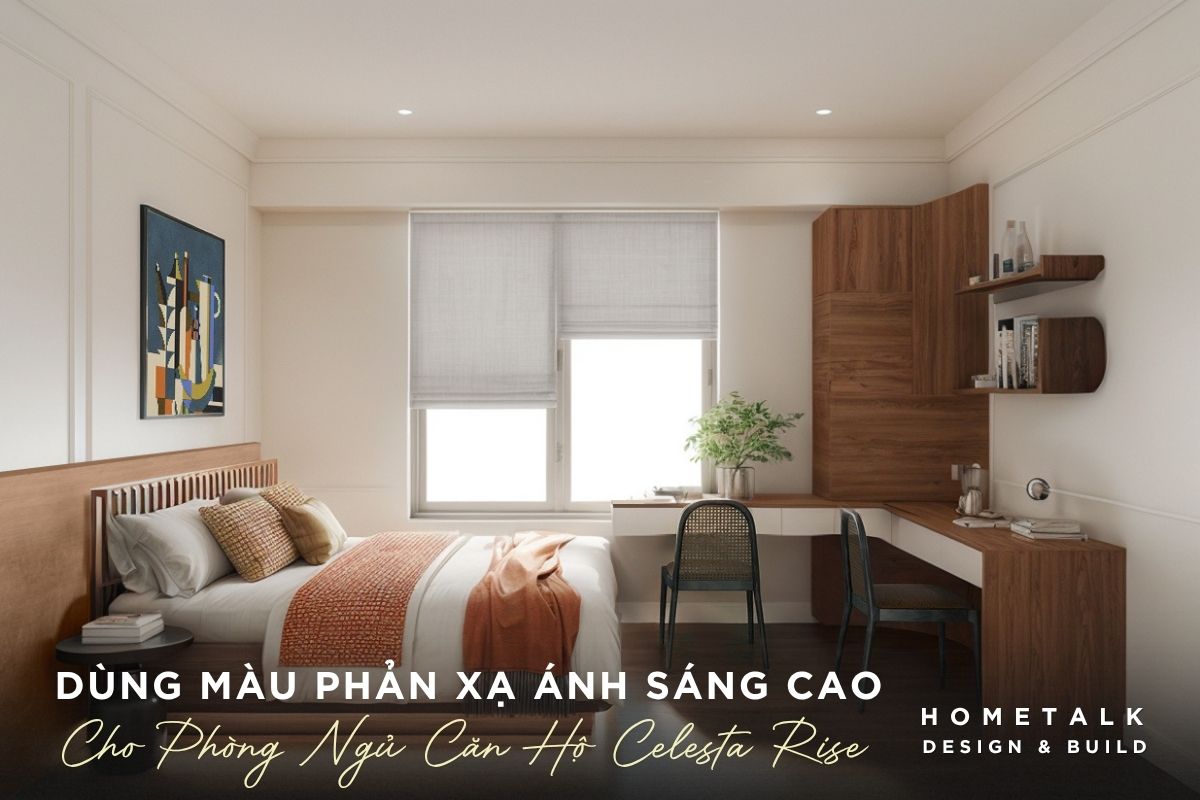 dung mau co he so phan xa anh sang cao nhu trang cho phong ngu