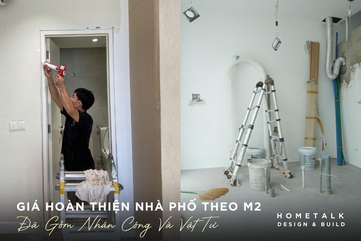 gia hoan thien nha pho theo m2 da bao gom nhan cong va vat tu