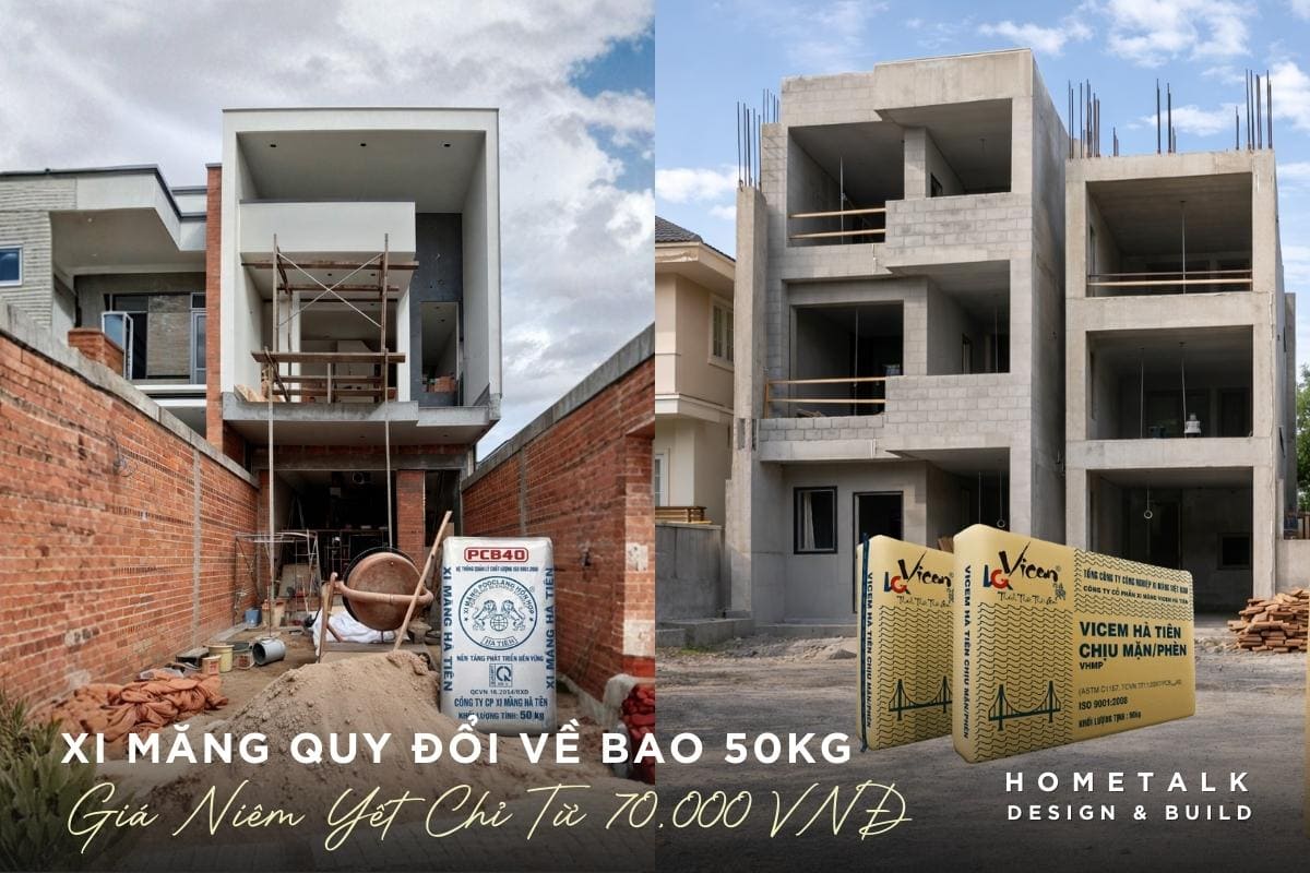 gia xi mang 2026 quy doi ve bao 50kg giup gia chu so sanh de dang giua cac thuong hieu