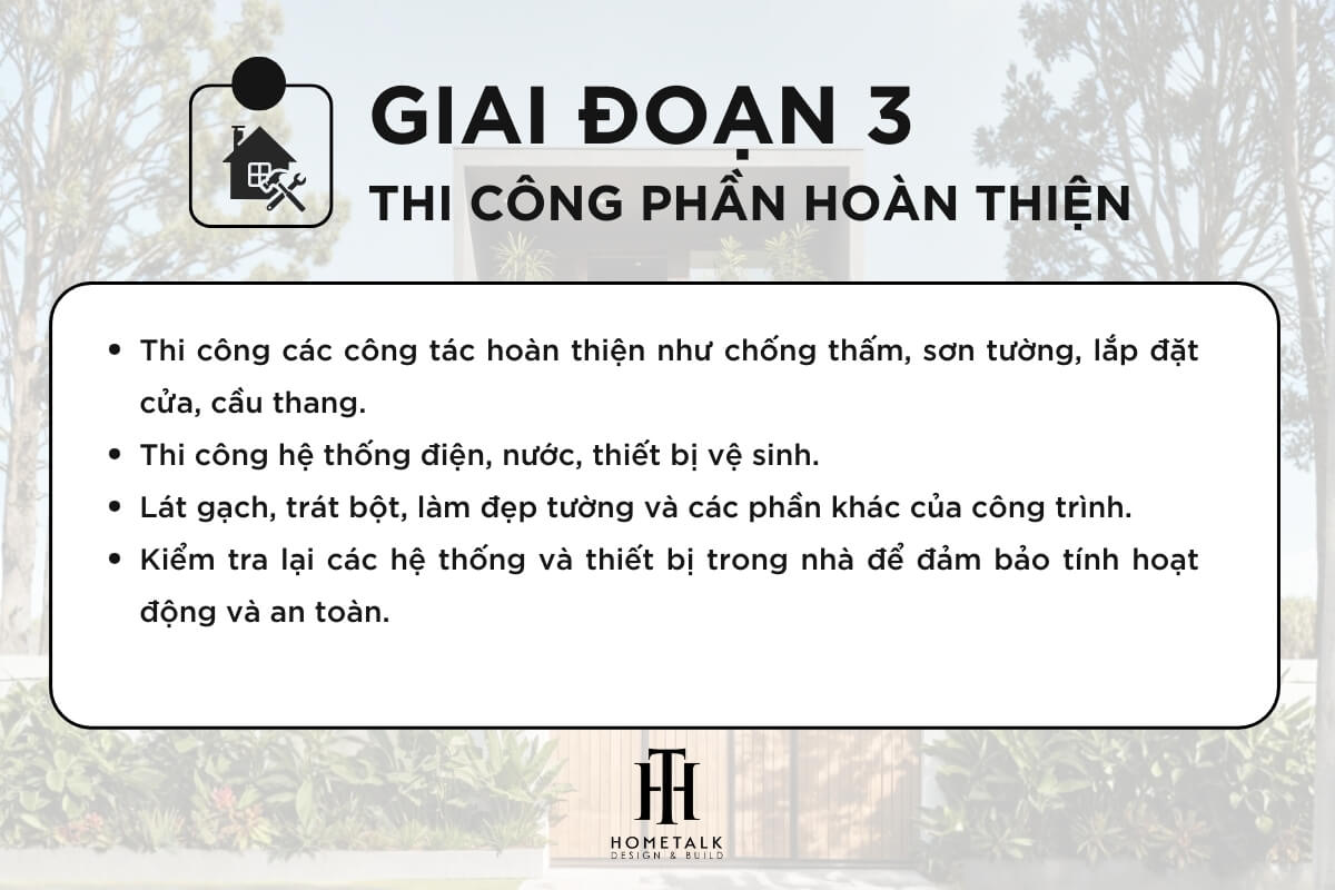 hoan thien nha quan 5 voi cac hang muc chong tham, hoan thien tuong va he thong dien nuoc