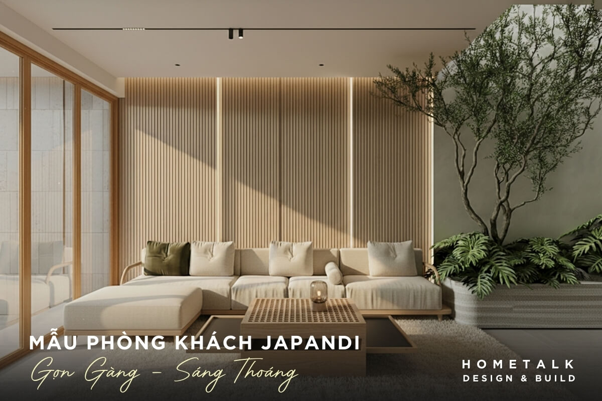 Mẫu nhà phố Japandi đẹp 4 giai phap chong bua la nen tang de japandi o duoc lau dai