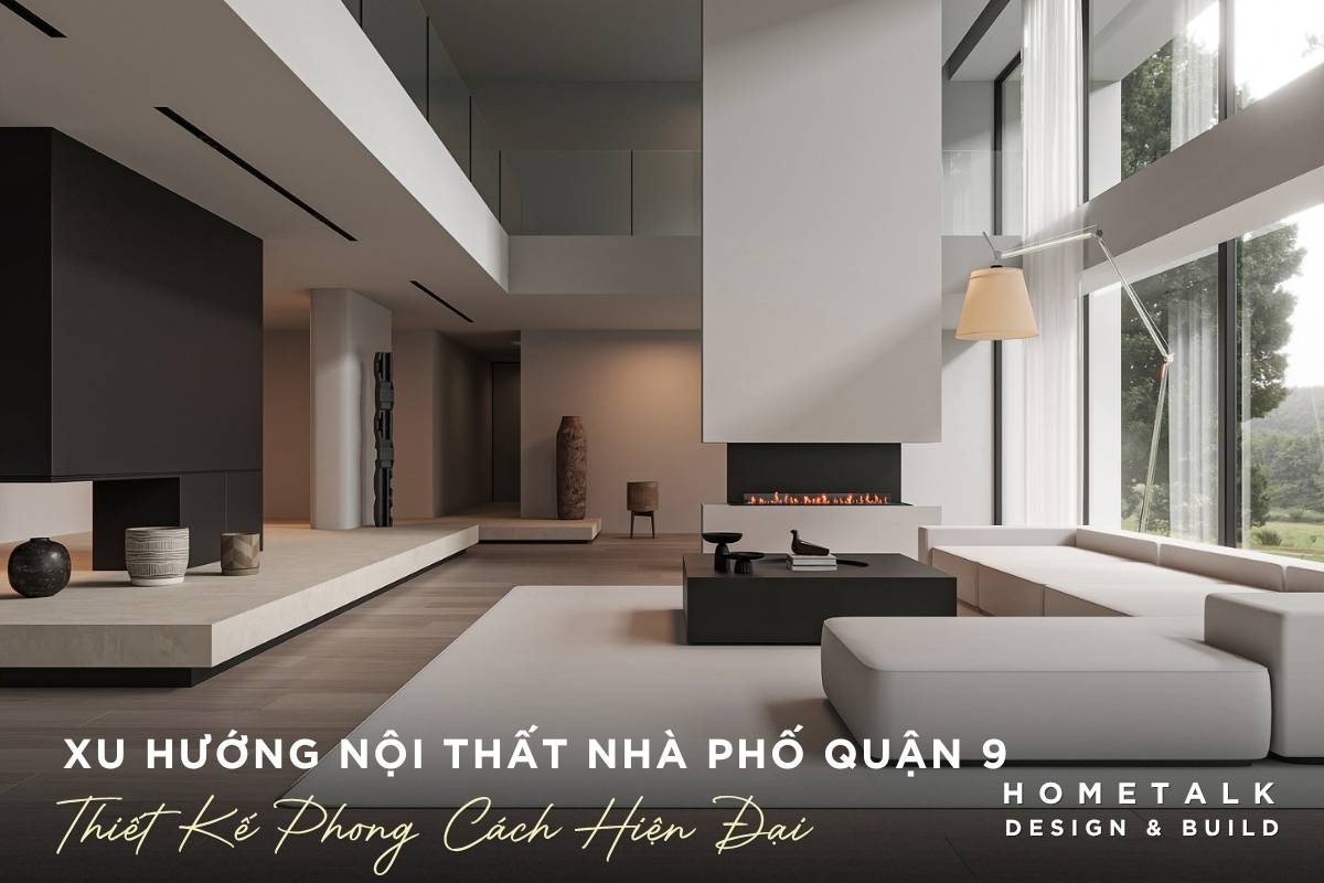 giai phap thiet ke phong khach nha pho quan 9 phong cach hien dai su dung nhieu vach kinh