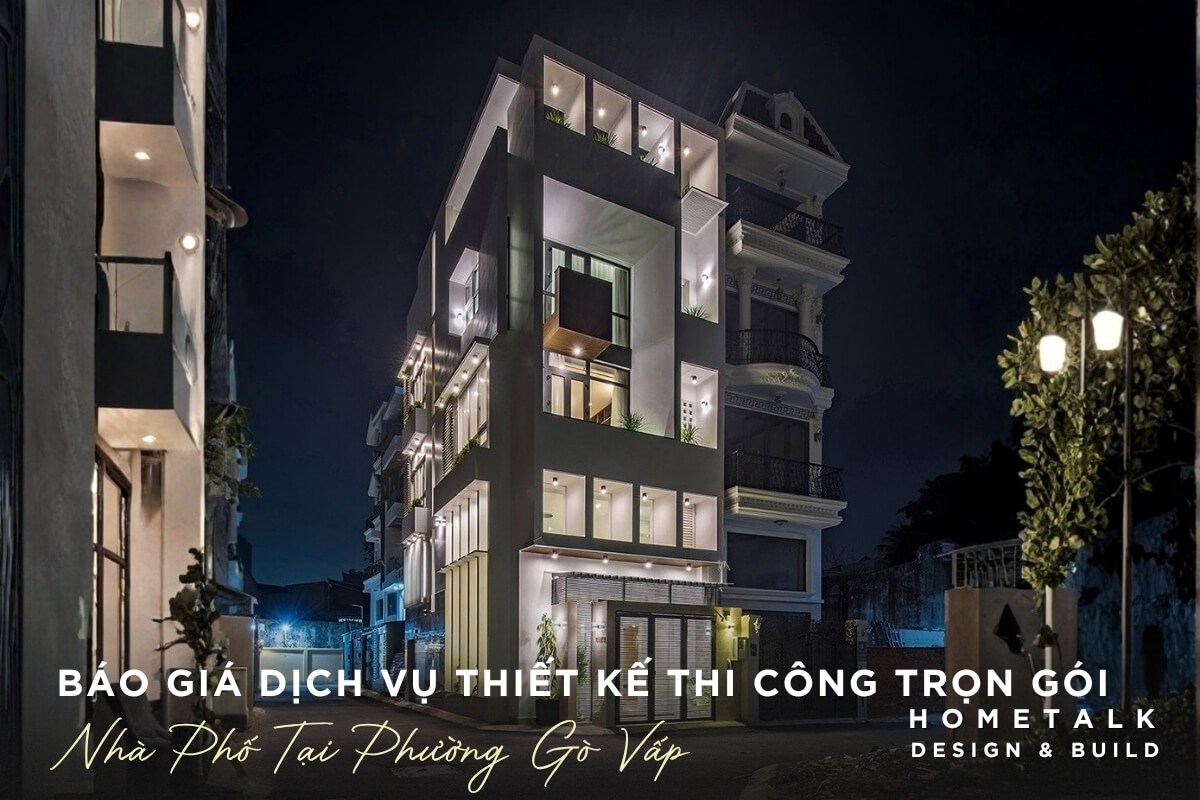 Giai phap thiet ke thi cong noi that nha pho Go Vap mang lai nhieu uu diem
