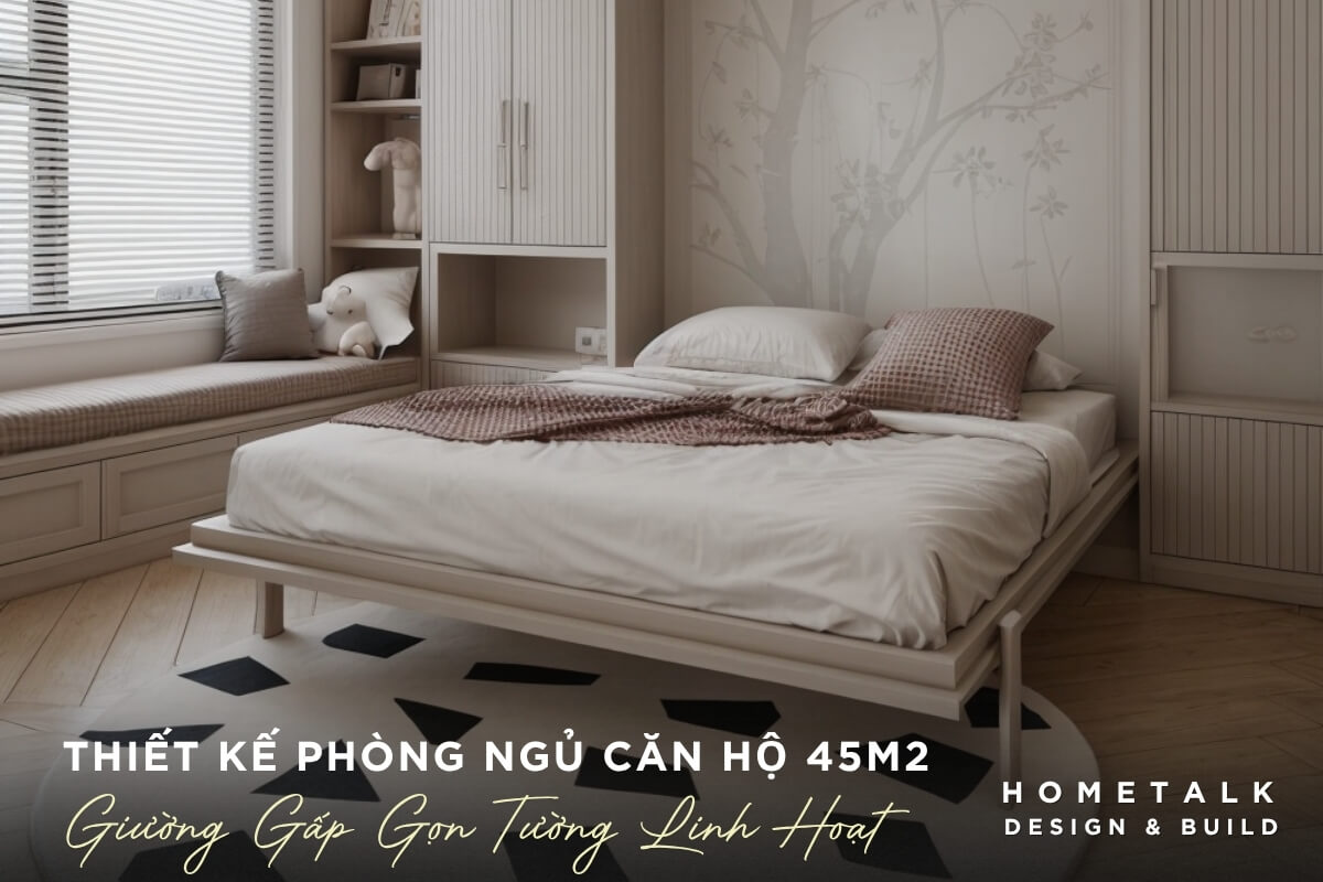 Giường gấp tường linh hoạt để mở rộng không gian phong ngủ vào ban ngày Giuong gap tuong linh hoat de mo rong khong gian phong ngu vao ban ngay