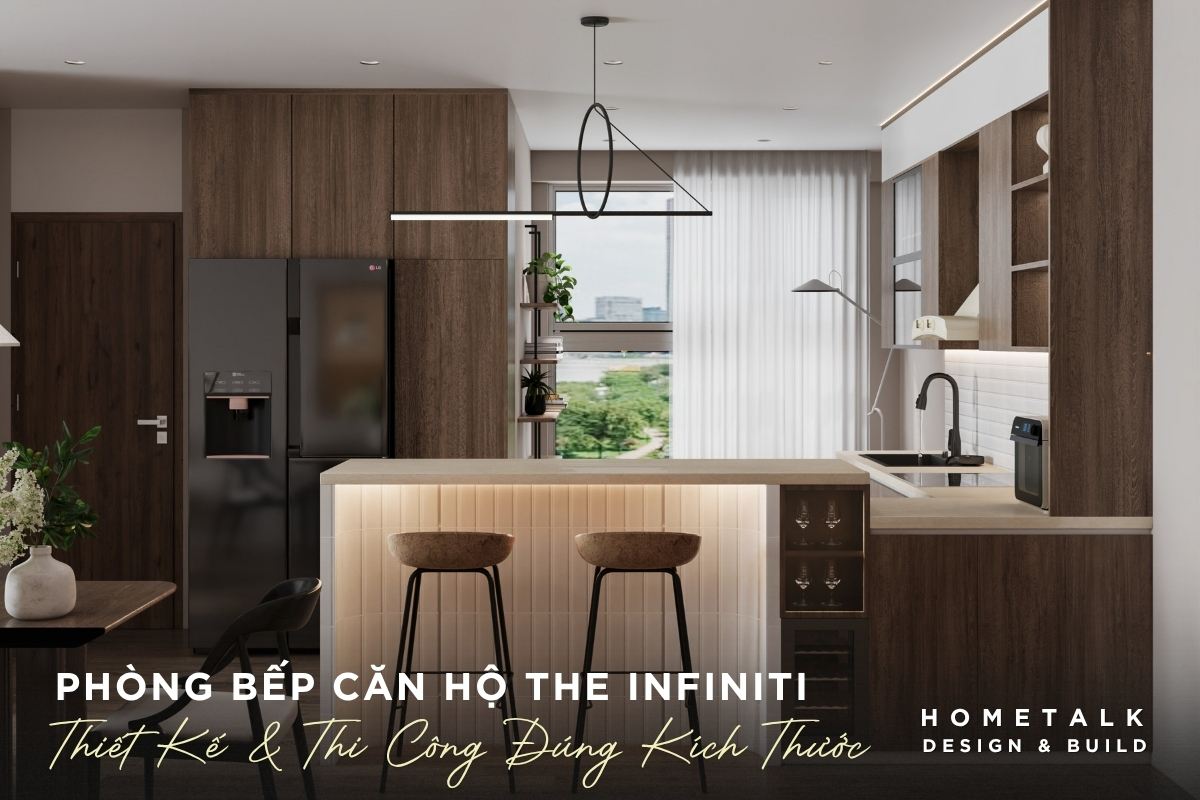 Bố trí, thi công phòng bếp căn hộ The Infiniti chuẩn kích thước he bep can duoc bo tri va thi cong chuan ngay tu dau vi rat kho dieu chinh sau khi hoan thien