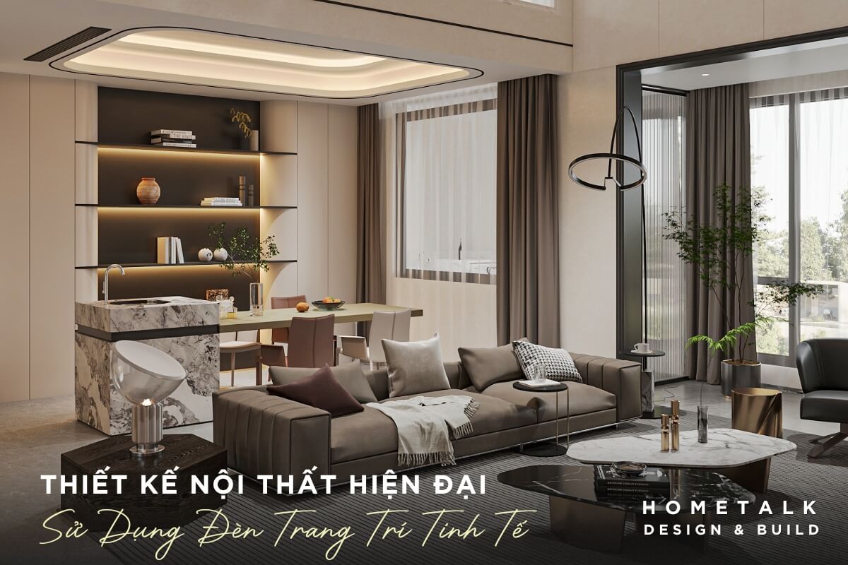 He thong den LED am tran chay doc tao ra anh sang diu nhe va sang trong tao hieu ung chieu sang da chieu va tang ve hien dai cho khong gian