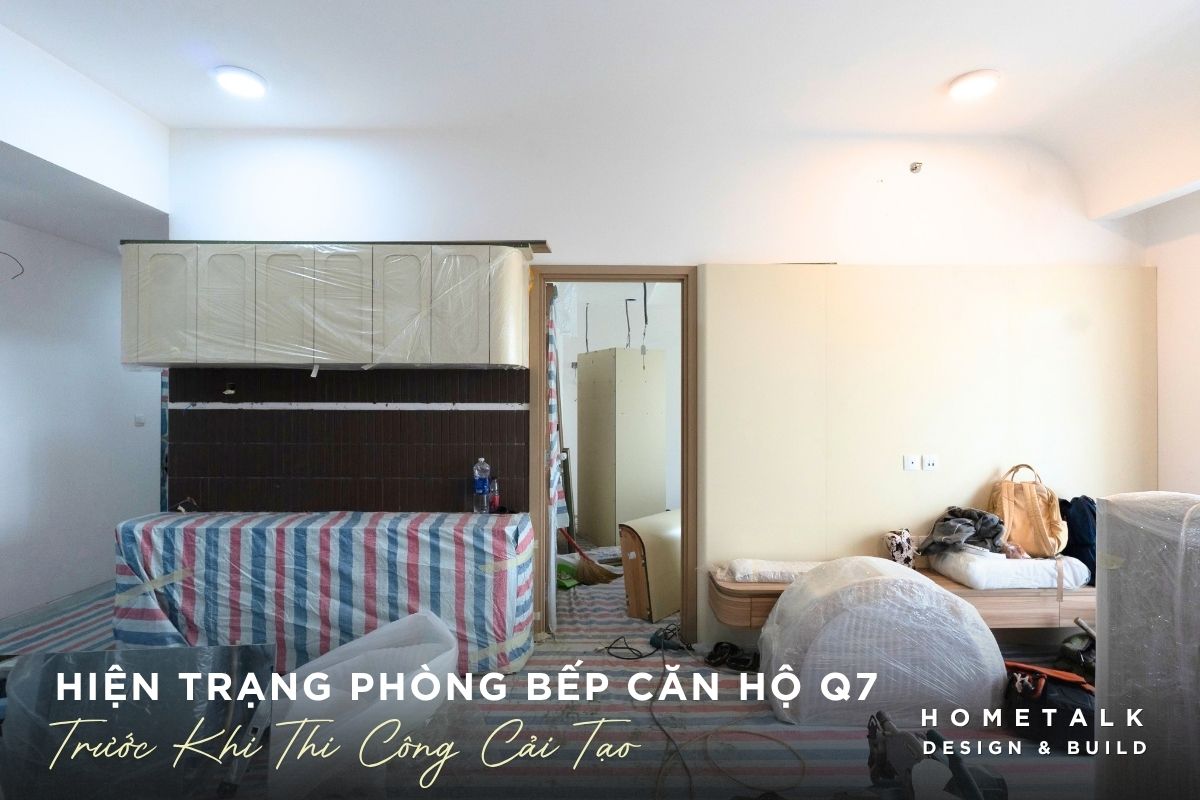 Hiện trạng công trình bếp căn hộ trước khi thi công cải tạo hien trang cong trinh bep can ho truoc khi thi cong cai tao