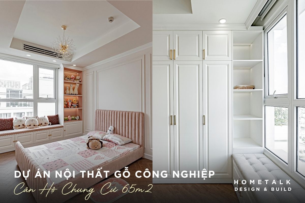 hinh anh thi cong do noi that go cong nghiep cho chung cu cua xuong hometalk