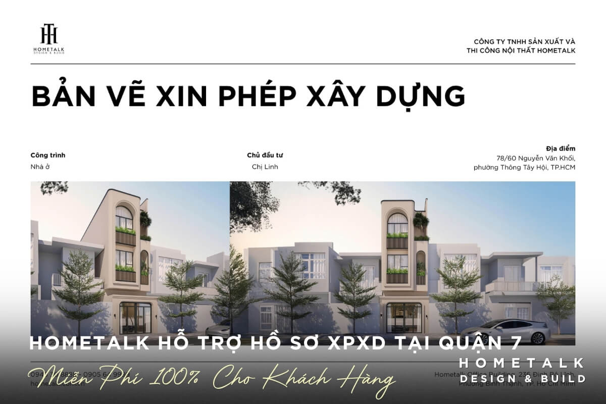ho so ban ve xin phep xay dung nha o quan 7 do homestalk ho tro tron goi