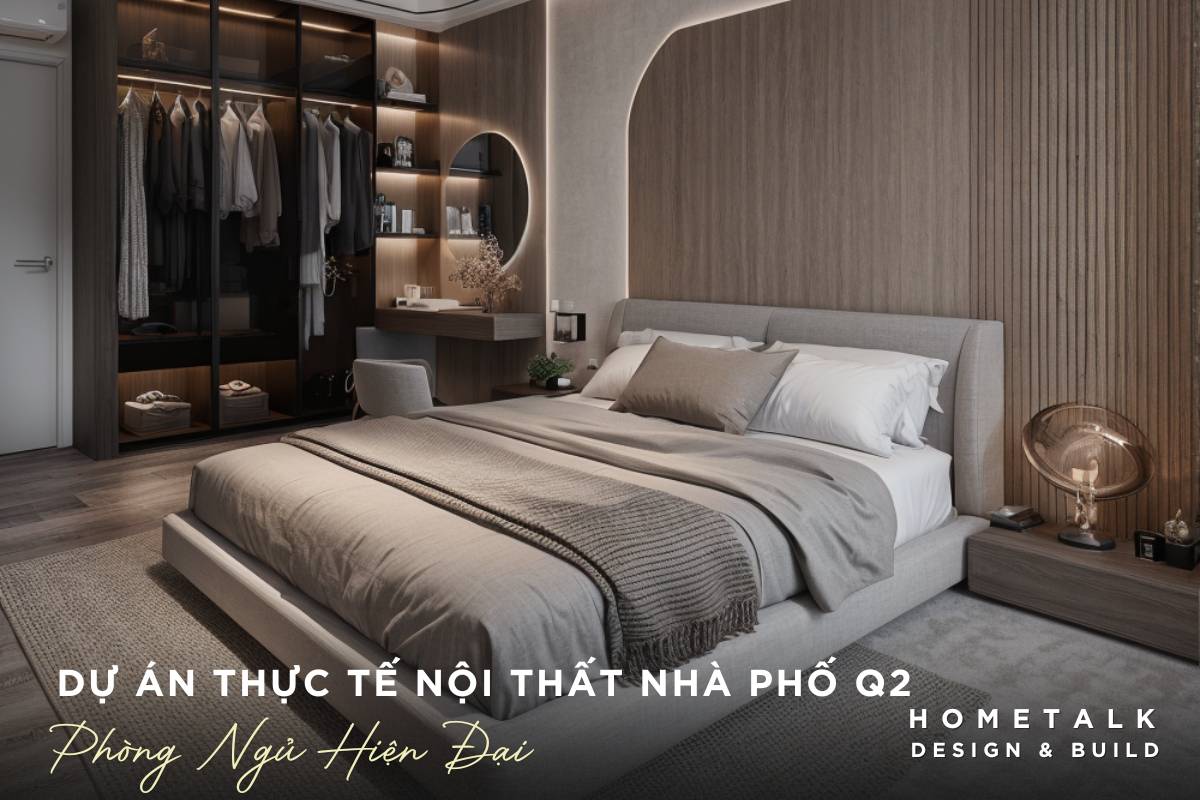 hometalk thuc hien thi cong noi that phong ngu voi giuong tu do ban trang diem tien nghi