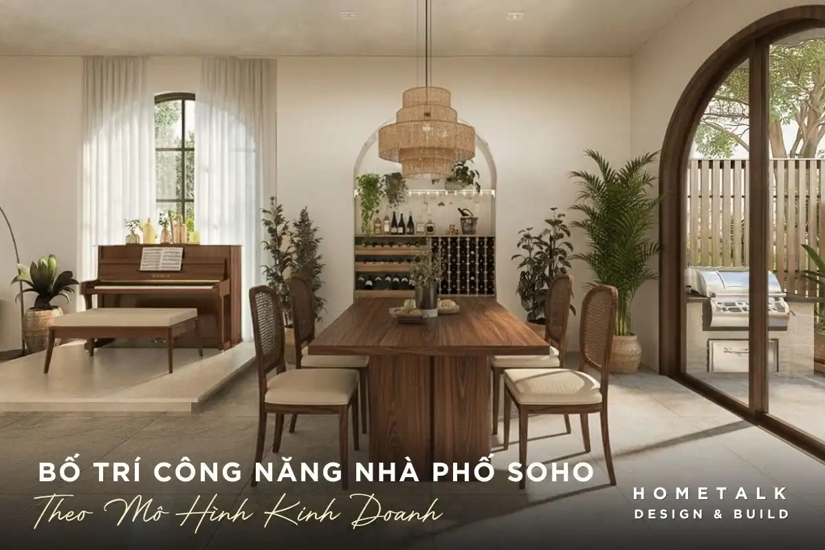 huong dan cach bo tri cong nang nha pho soho theo mo hinh kinh doanh cua chu dau tu