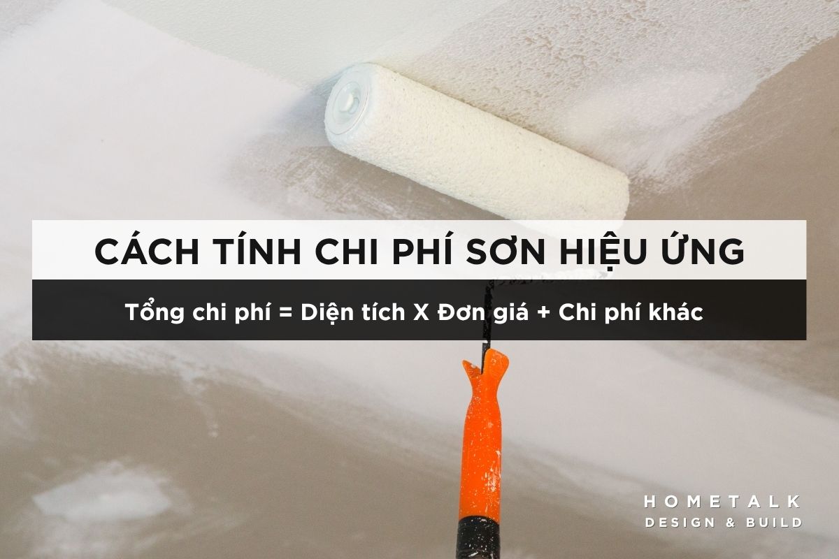 huong dan cach tinh tong chi phi son hieu ung cho cong trinh theo m2
