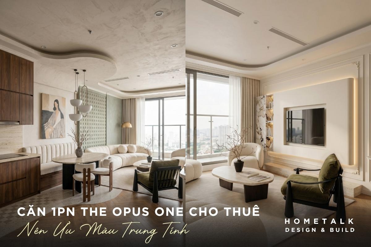 khi lam noi that can 1pn the opus one cho thue, nen uu tien mau trung tinh