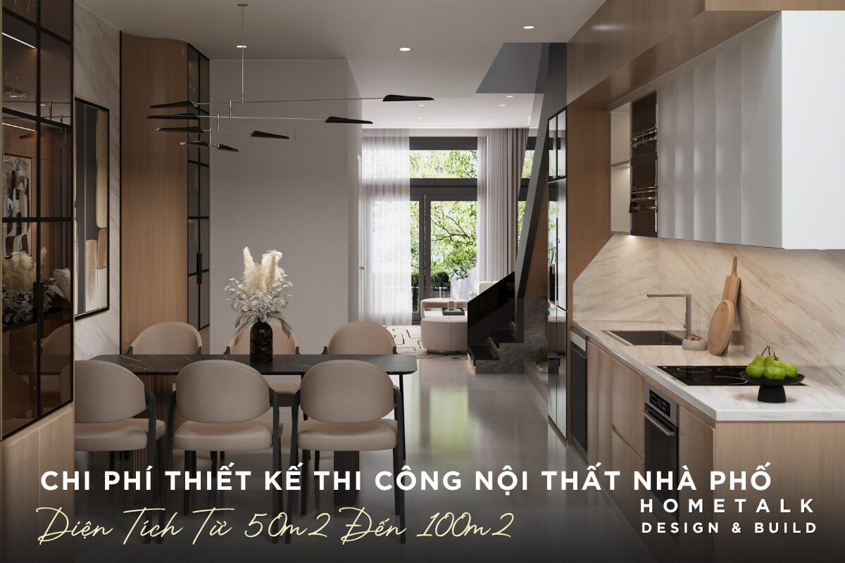 Khong gian hep dai dac trung cua nha pho dien tich tu 50m2 den 100m2