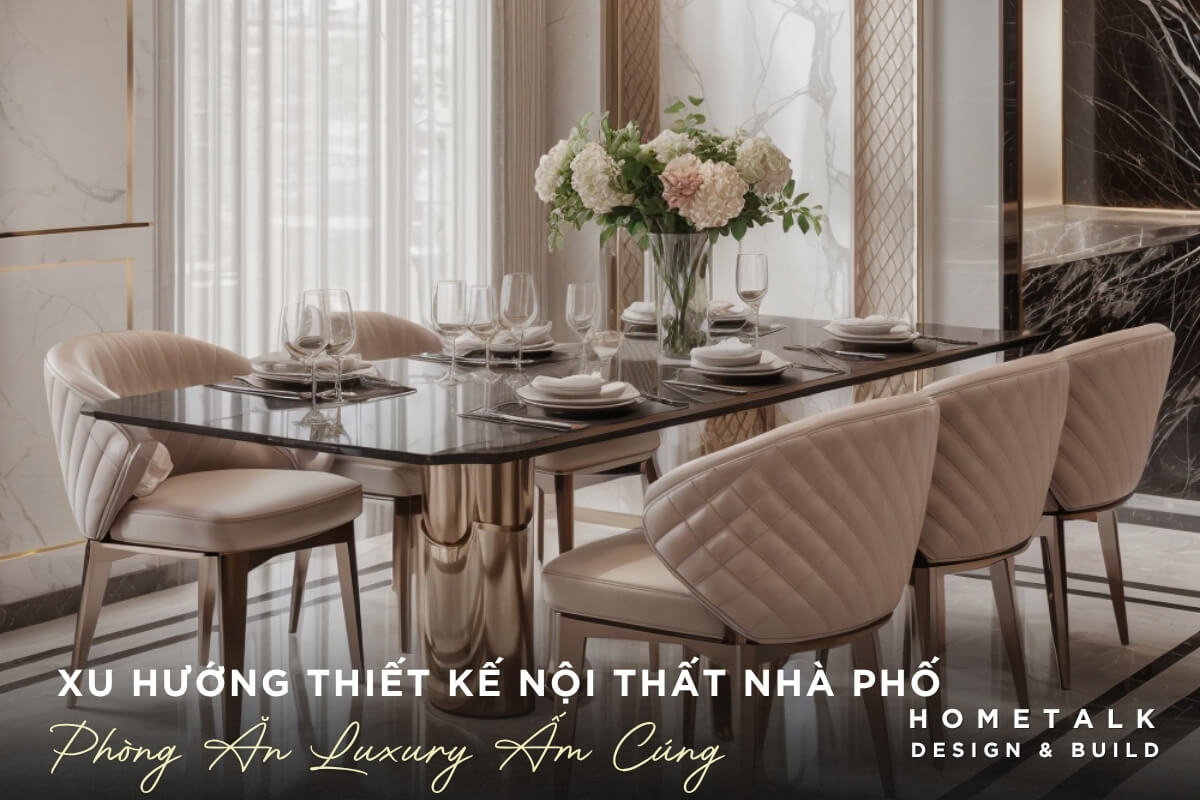 Không gian ngôi nhà phố trở nên đẳng cấp với phong cách Luxury hiện đại và sang trọng Khong gian ngoi nha pho tro nen dang cap voi phong cach Luxury hien dai va sang trong