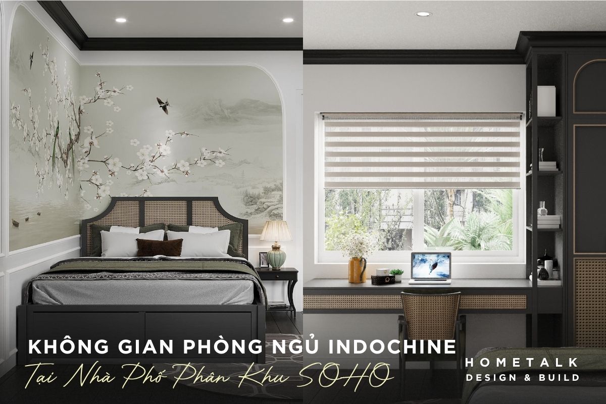 Không gian phòng ngủ ấn tượng, ấm áp và thoải mái theo phong cách Đông Dương khong gian phong ngu an tuong am ap va thoai mai theo phong cach dong duong