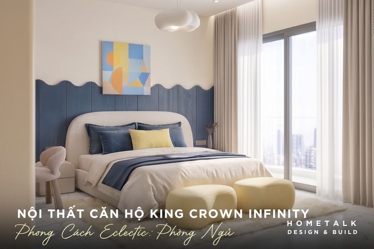 khong gian phong ngu can ho the hien ca tinh cua gia chu voi mau sac noi bat