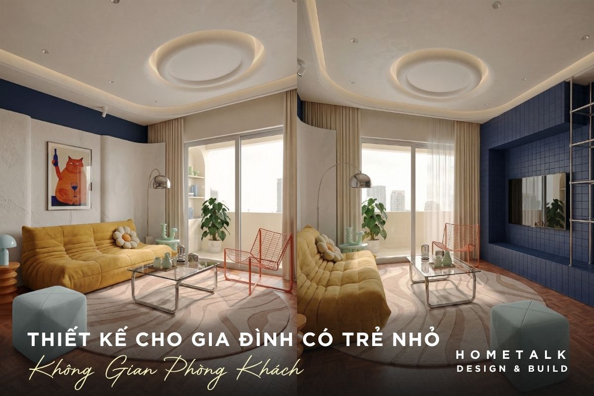 Mẫu thiết kế nội thất căn hộ Celesta Rise đẹp, gọn gàng và dễ ứng dụng 63 khong gian sinh hoat chung can ho celesta rise doc dao voi sofa vang tuong xanh navy