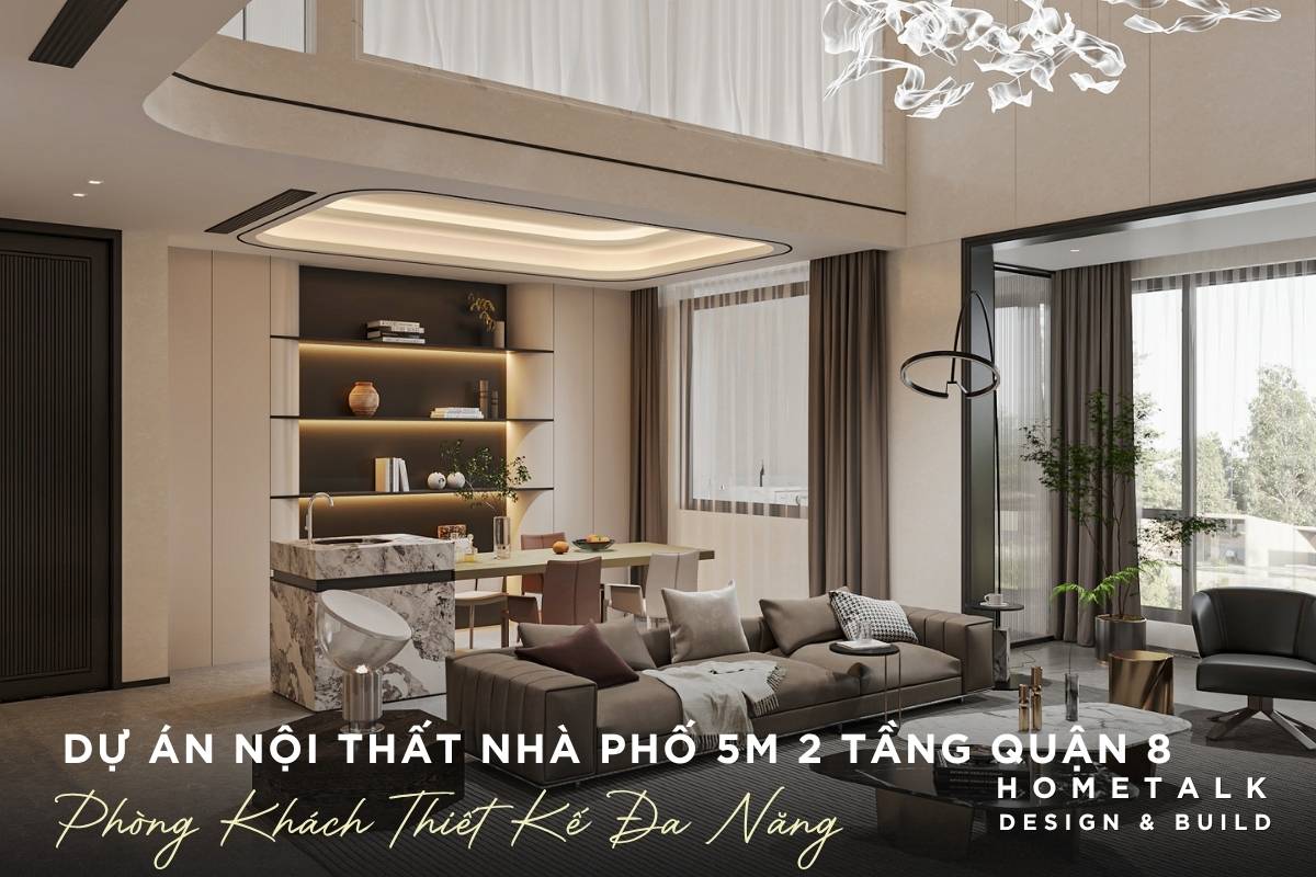 khong gian sinh hoat chung nha pho quan 8 modern luxury voi tran cao tran ngap anh sang