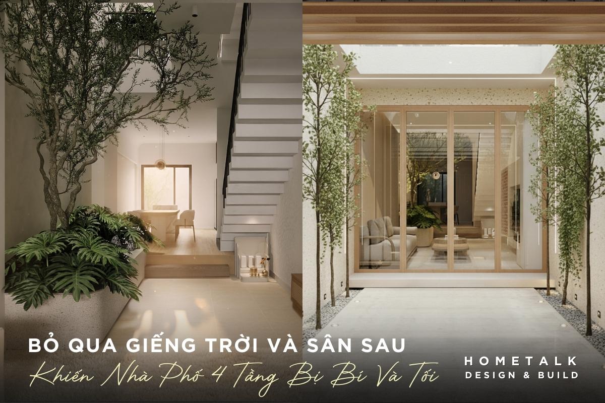 Mẫu nhà phố 4 tầng xu hướng hiện đại, không gian thoáng đãng và tiện nghi 22 khong nen bo qua gieng troi hoac san sau khien cho nha 4 tang bi bi va toi