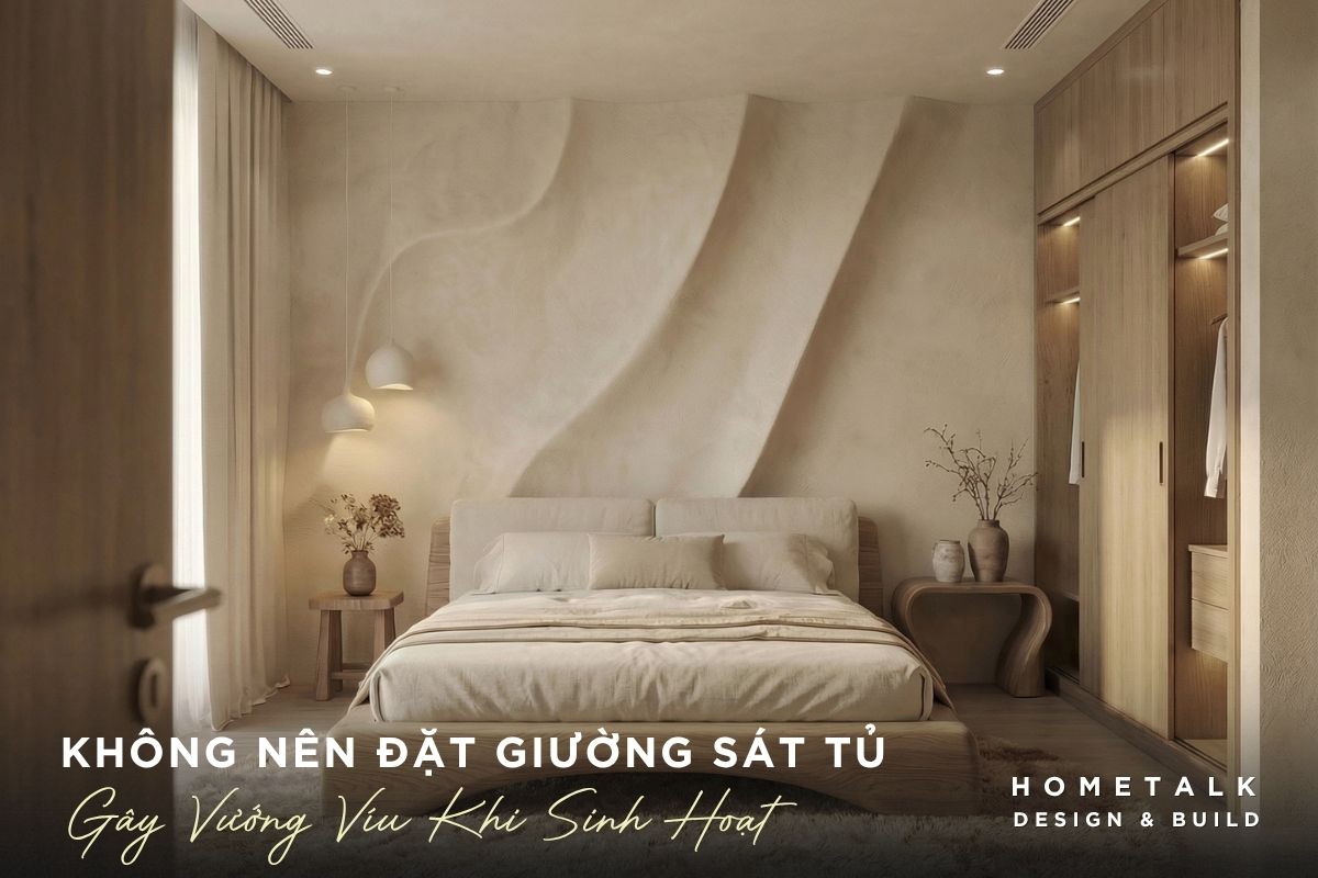 khong nen dat sat giuong ngu vao tu quan ao tranh can tro viec di lai