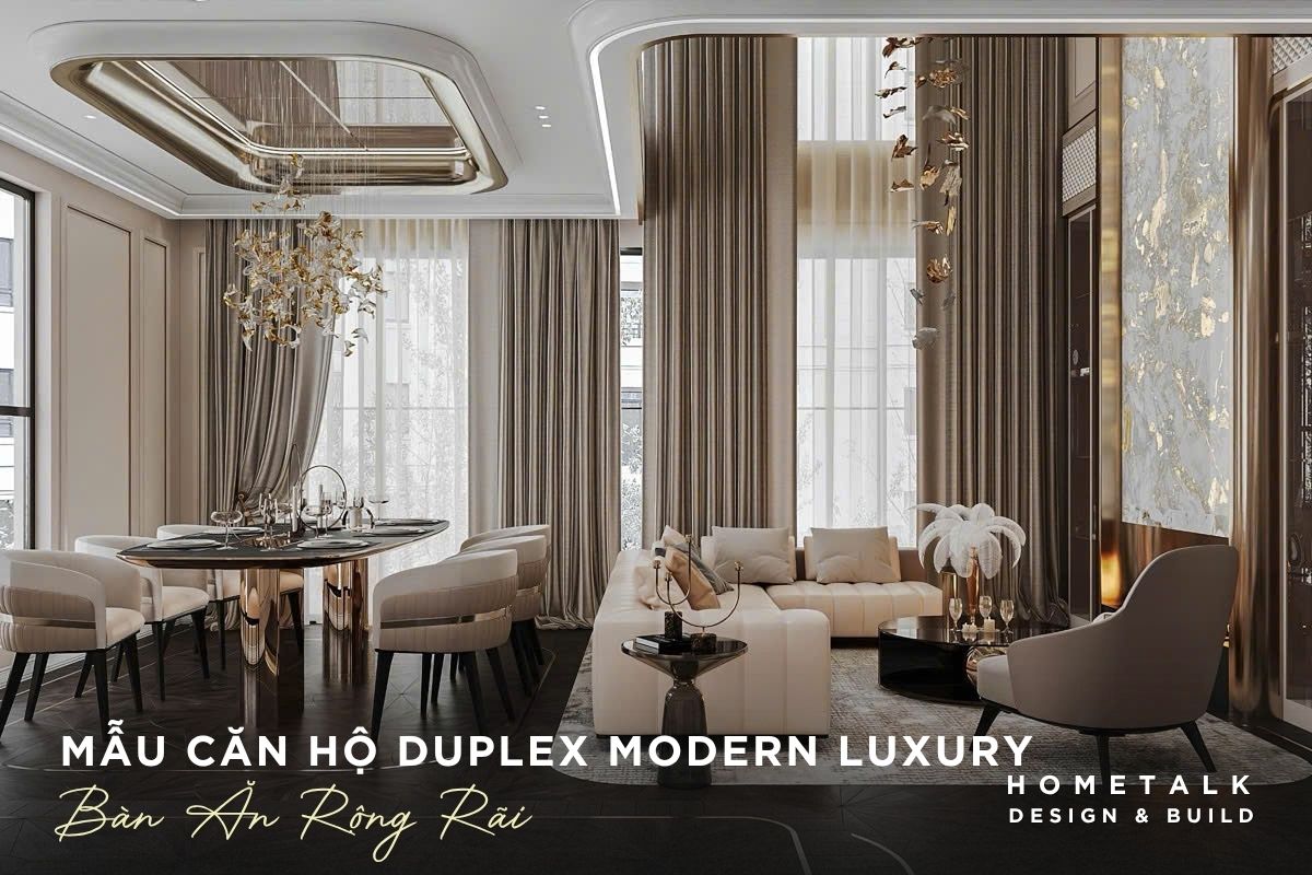 khu vuc ban an rong rai sang trong voi vat lieu cao cap