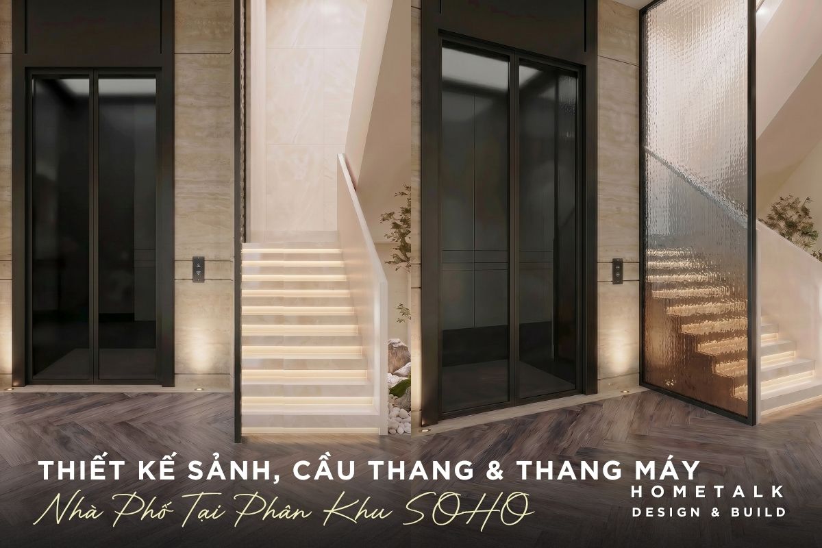 Khu vực chuyển tiếp gồm sảnh, cầu thang và thang máy phải có sự đồng bộ trong thiết kế khu vuc chuyen tiep gom sanh cau thang va thang may phai co su dong bo trong thiet ke