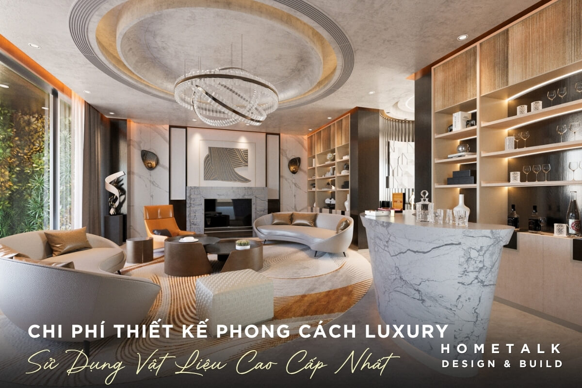 khu vuc tiep khach duoc thiet ke theo phong cach Luxury ket hop voi su dung vat lieu cao cap nhat de tao ra mot khong gian song dang cap va day an tuong