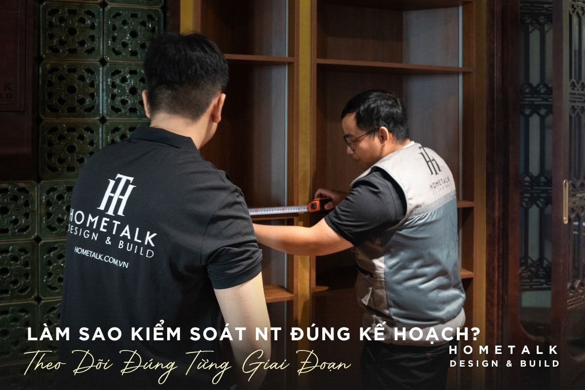 Quy trình làm nội thất The Opus One trọn gói 3 Kiem soat chi phi, vat lieu va tien do lam noi that The Opus One