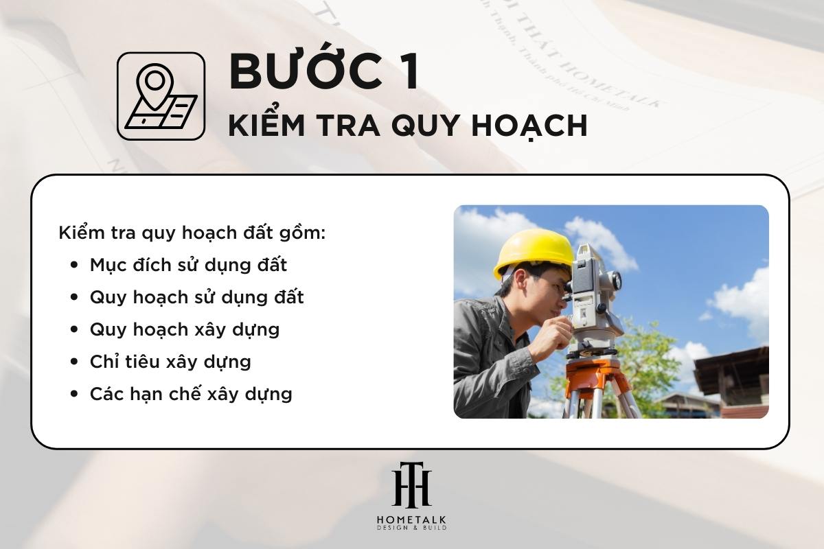 kiem tra quy hoach ranh gioi dam bao dieu kien xay dung tren dat