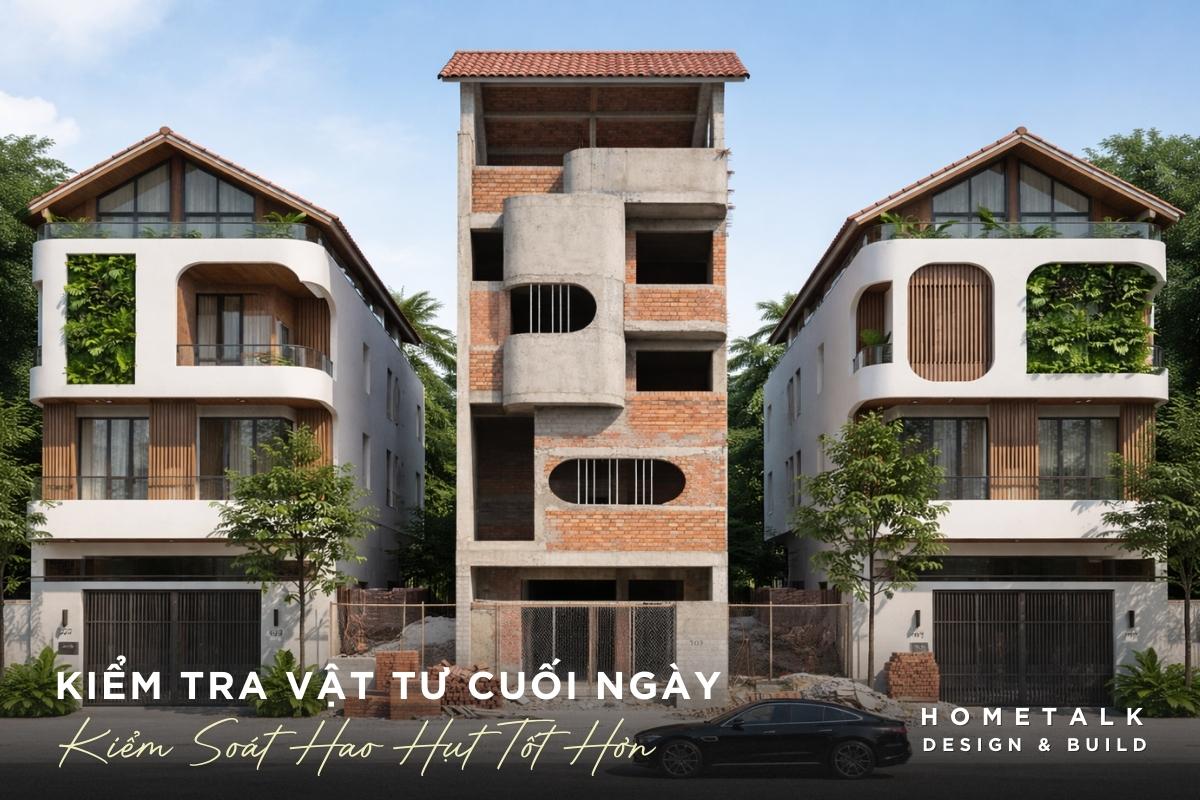 kiem tra vat tu cuoi ngay thi cong giup gia chu kiem soat hao hut tot hon