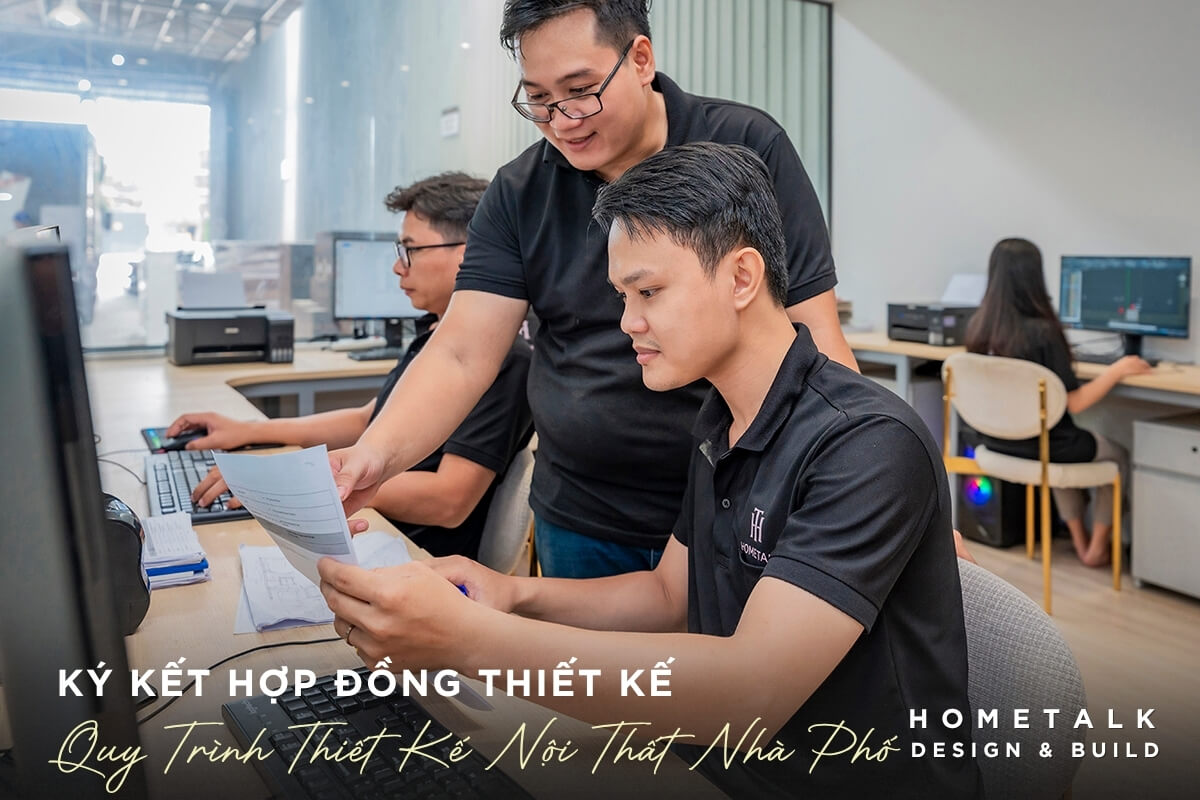 Ky hop dong thiet ke noi that nha pho la co so de trien khai ban ve 3D va ky thuat day du