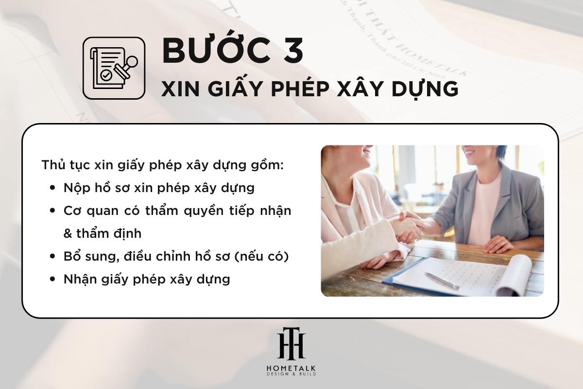 lam viec voi co quan nha nuoc de xin giay phep xay dung nha o