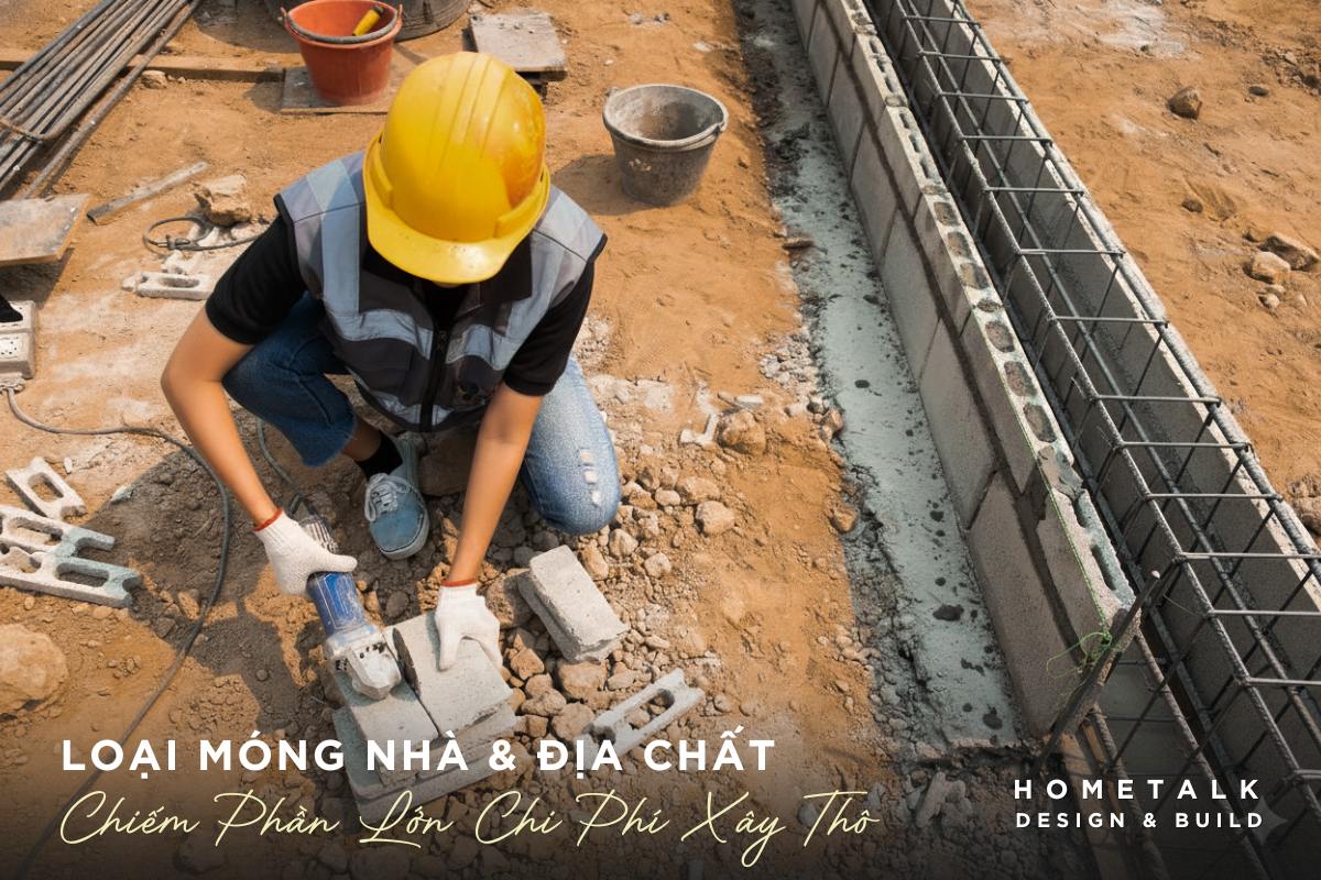 Loại móng, địa chất chiếm phần lớn trong chi phí xây thô loai mong dia chat chiem phan lon trong chi phi xay tho
