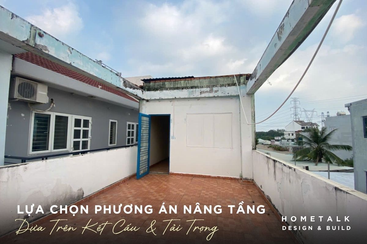 Lựa chọn phương án cải tạo nâng tầng dựa trên kết cấu, trải trọng và vật liệu lua chon phuong an cai tao nang tang dua tren ket cau trai trong va vat lieu