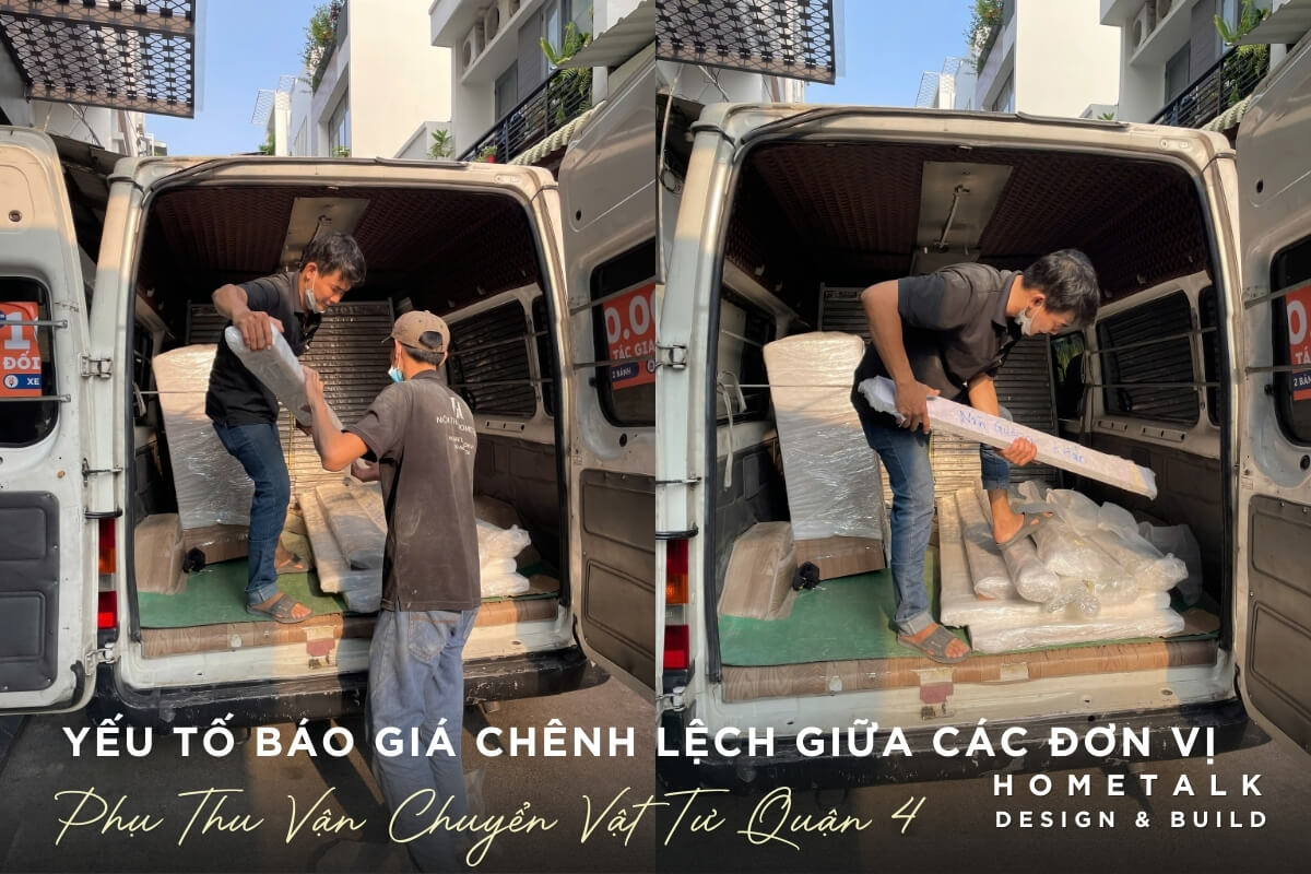 ly do khien bao gia chenh lech giua cac don vi la phu thu van chuyen vat tu tai quan 4