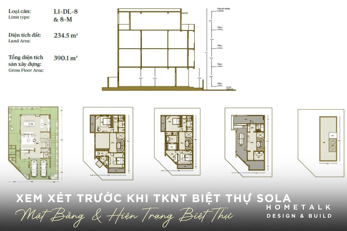 Mặt bằng, hiện trạng biệt thự đơn lập SOLA là cơ sở triển khai bản vẽ 3D, 2D mat bang hien trang biet thu don lap sola la co so trien khai ban ve 3d 2d
