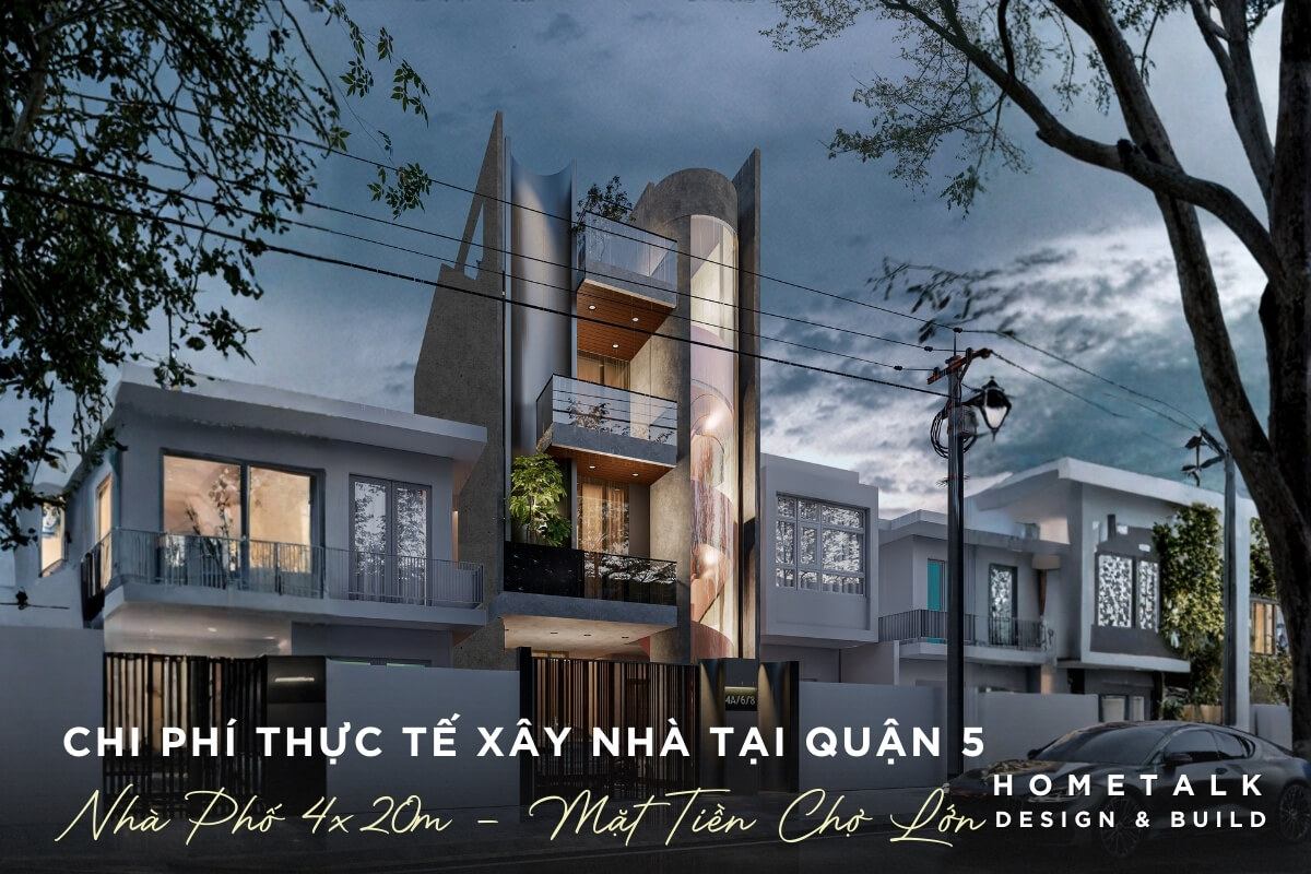 mau du an xay dung nha pho hien dai 4×20 m phuong cho lon tai quan 5