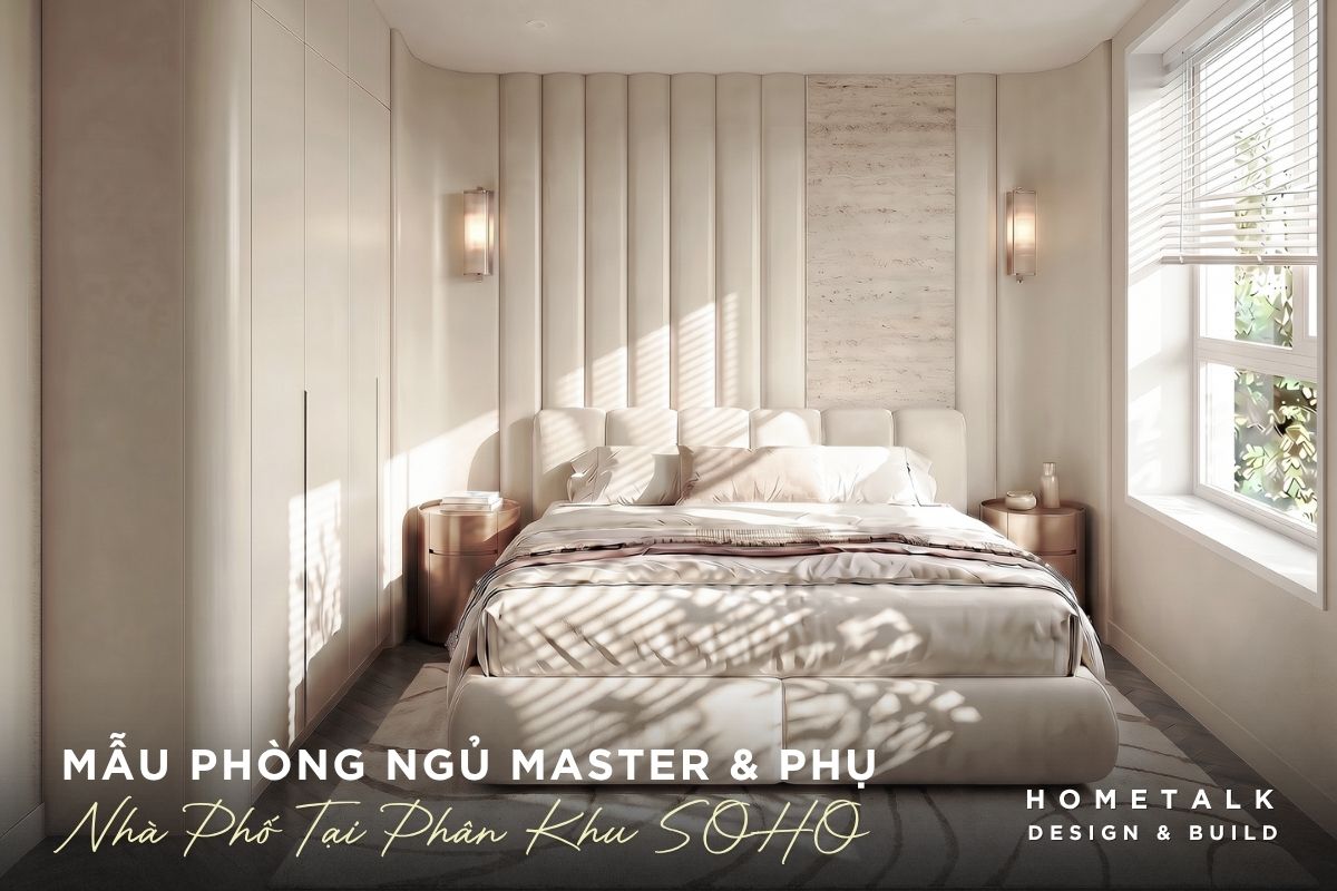 Mẫu không gian phòng ngủ ấm áp, thông thoáng của nhà phố SOHO mau khong gian phong ngu am ap thong thoang cua nha pho soho