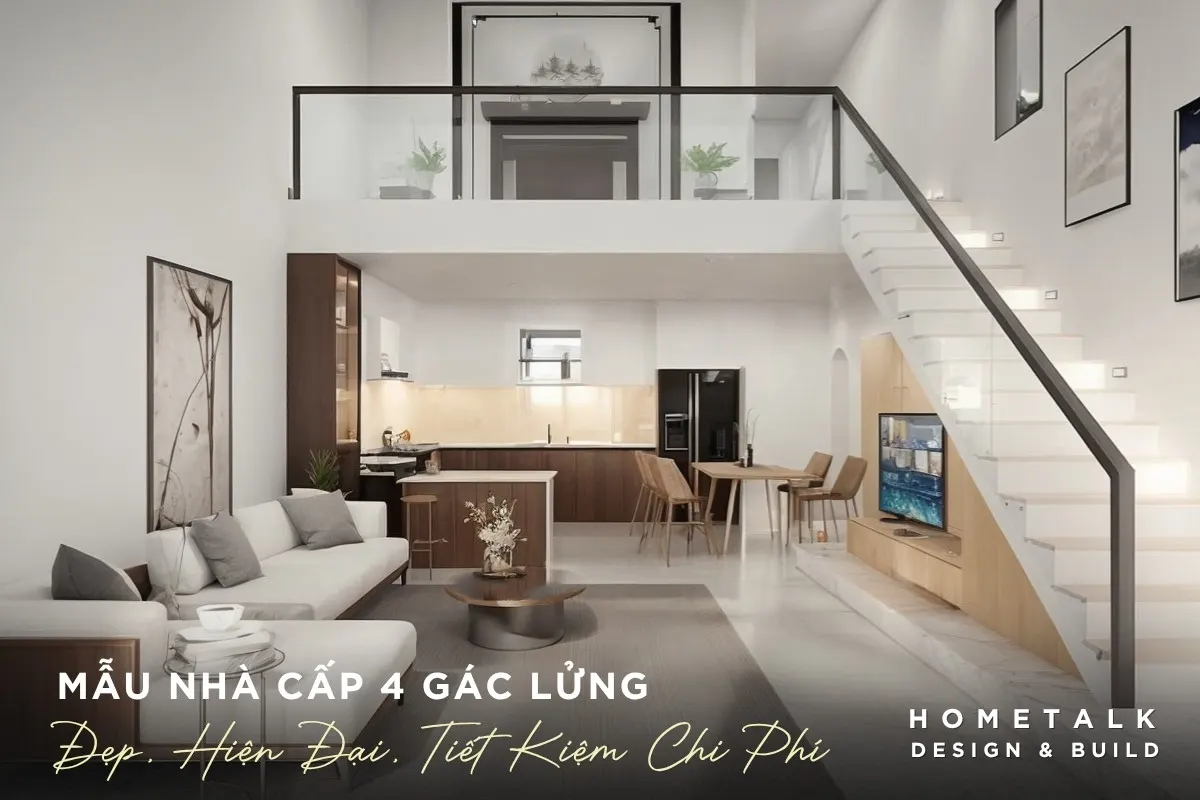 mau nha cap 4 gac lung dep hien dai tiet kiem chi phi toi uu cong nang