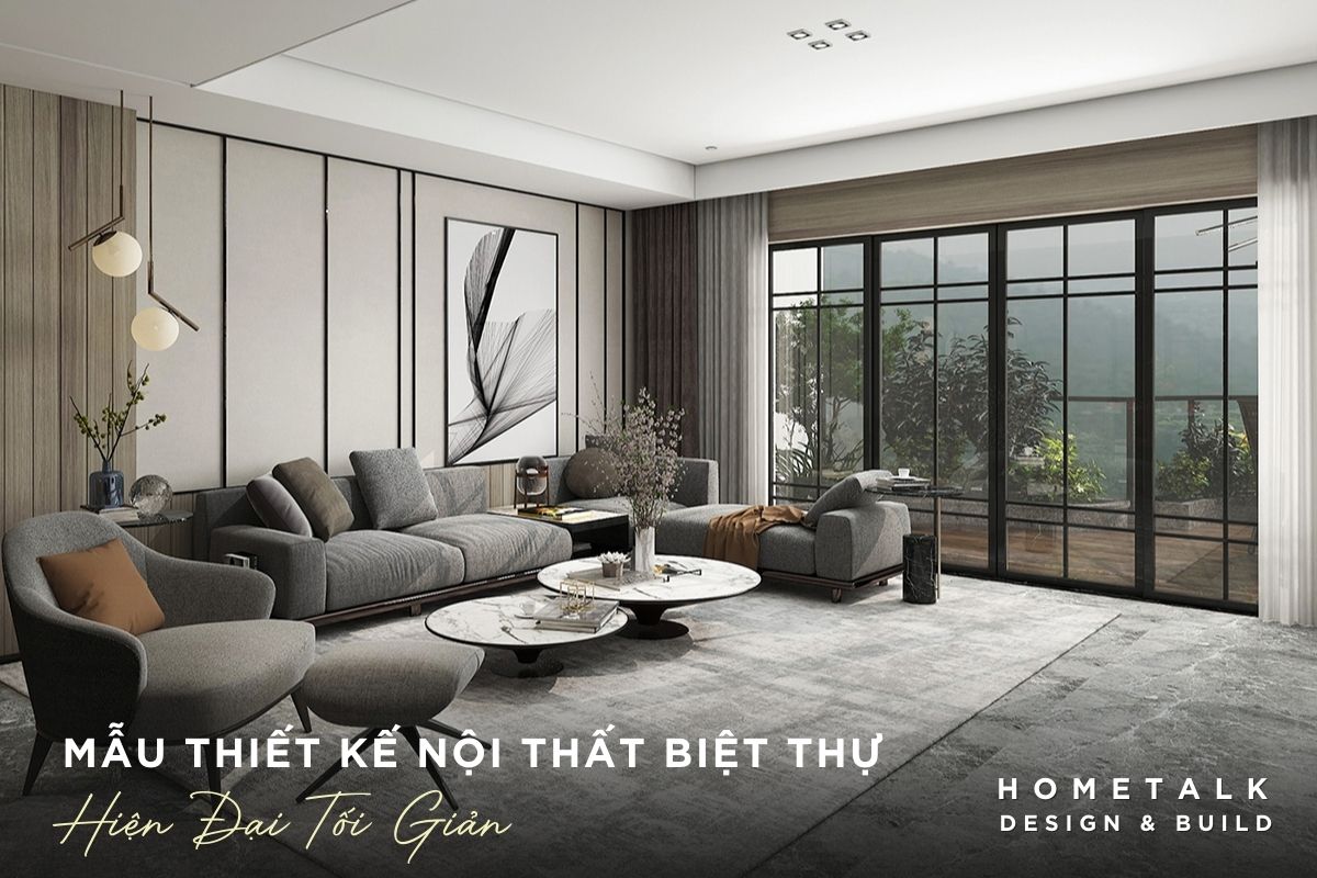 mau noi that biet thu hien dai toi gian khong tri cau ky tap trung vao cong nang tien nghi tham my tinh te va don gian