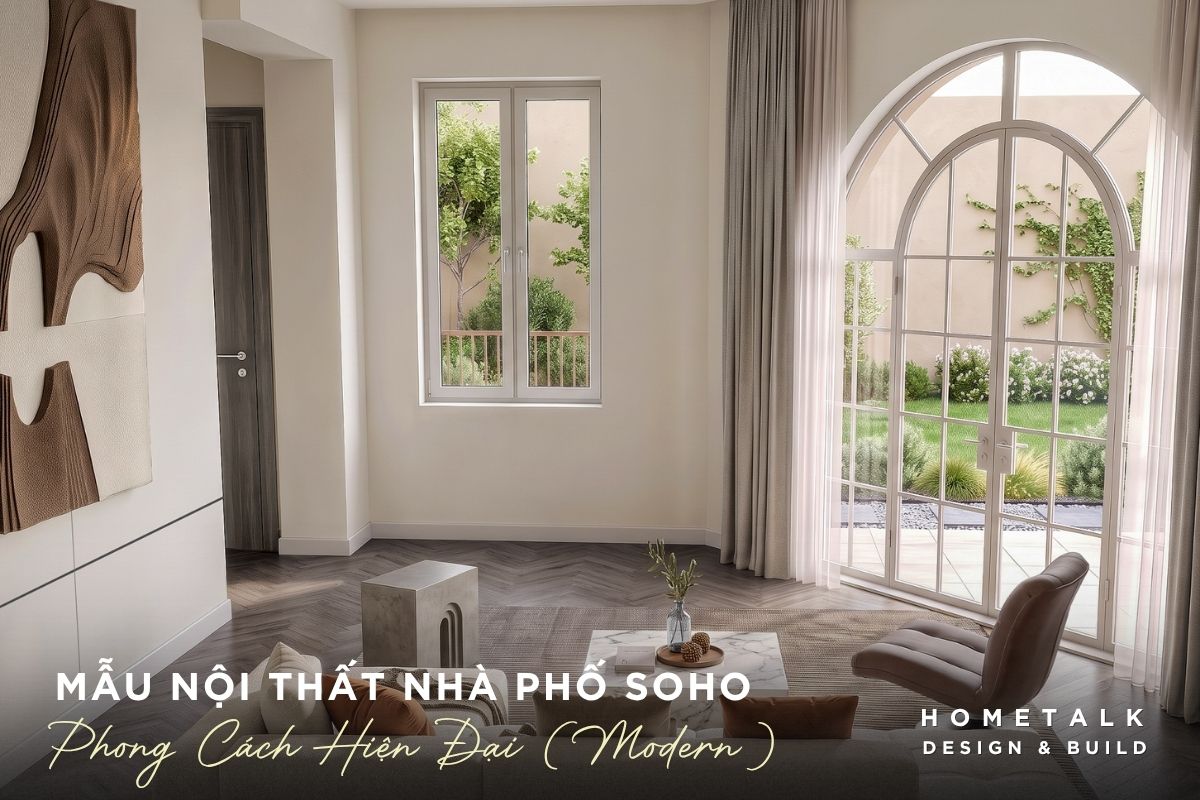 Mẫu nội thất nhà phố SOHO phong cách hiện đại, dễ ứng dụng mau noi that nha pho soho phong cach hien dai de ung dung
