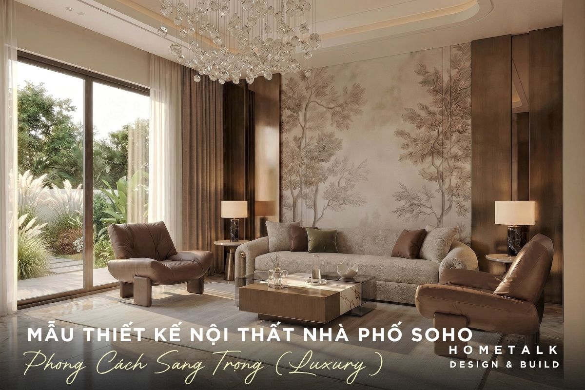 Mẫu nội thất nhà phố SOHO sang trọng gây ấn tượng mạnh nhưng không quá phô trương mau noi that nha pho soho sang trong gay an tuong manh nhung khong qua pho truong