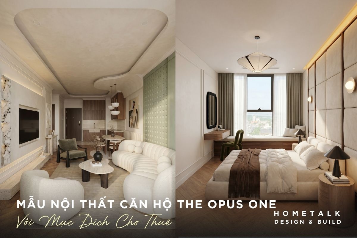 Mẫu thiết kế căn hộ The Opus One với mục đích cho thuê mau thiet ke can ho the opus one voi muc dich cho thue