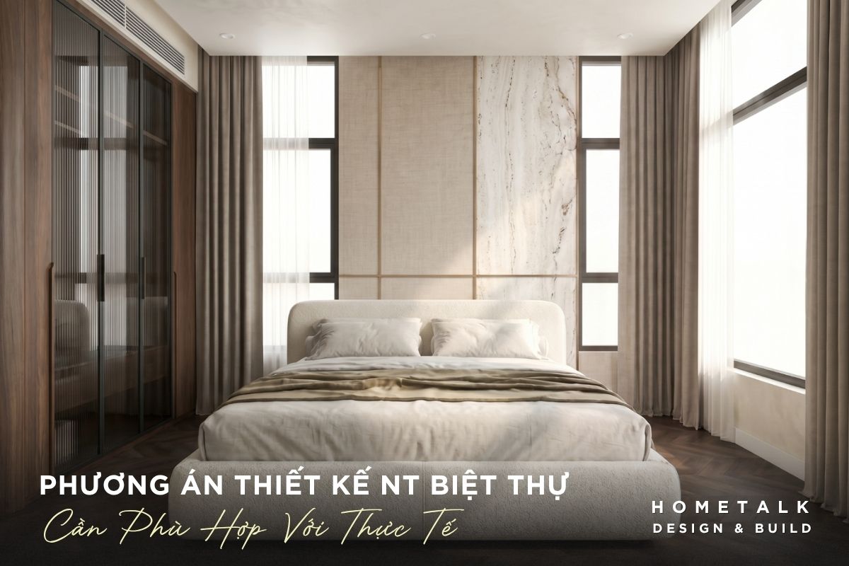 mau thiet ke dep can phu hop ve bang mau, ty le va dieu kien thuc te cua biet thu sola
