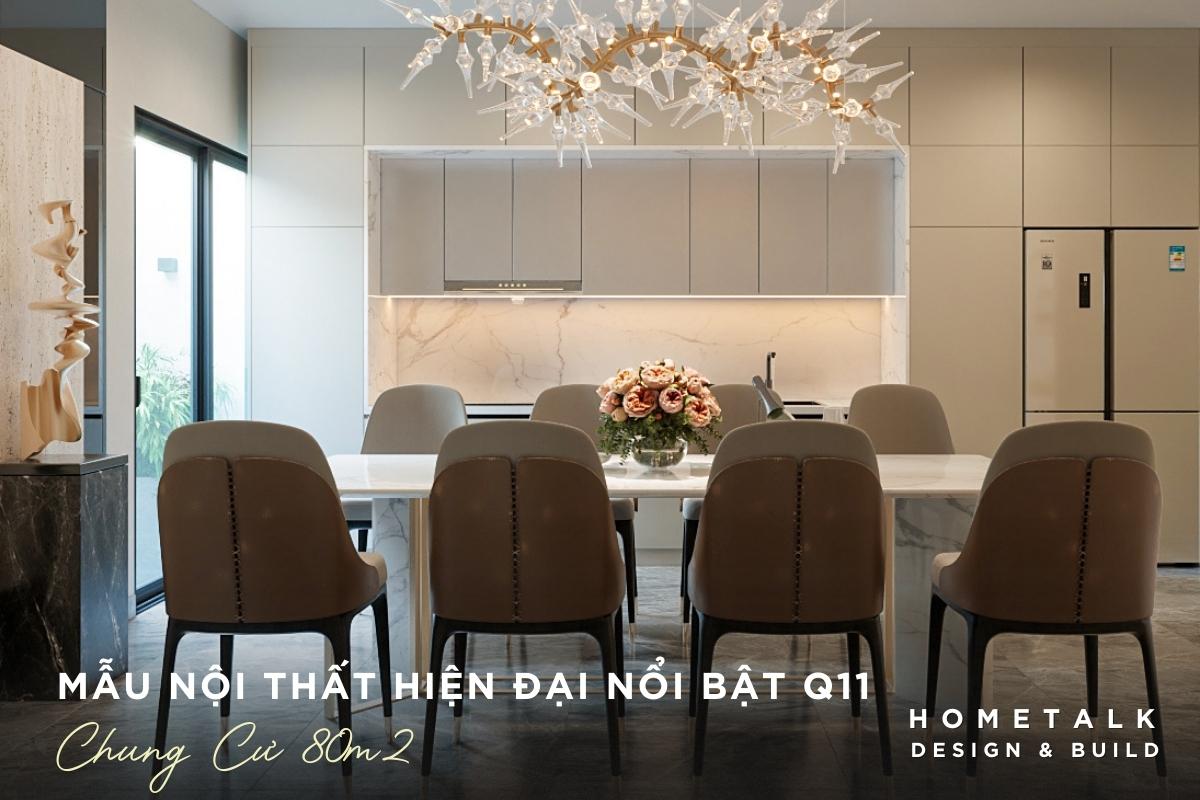 mau thiet ke noi that phong bep can ho quan 11 rong 80m2 toi gian la su ket hop giua cong nang va ve dep nhe nhang